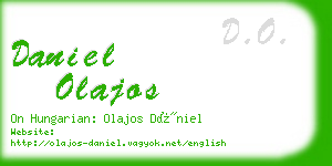 daniel olajos business card